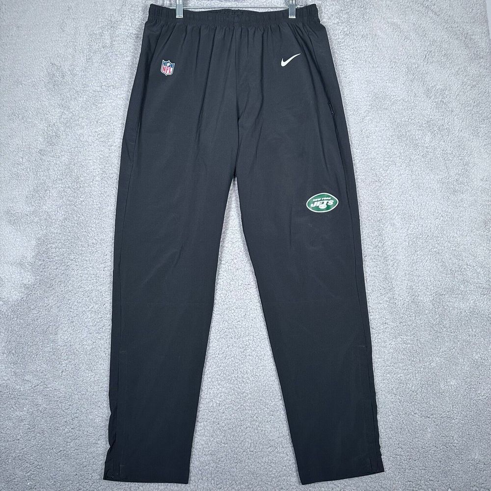 Nike New‎ York Jets Pants Mens Size XL Black Player Team Issued Dri-Fit Football